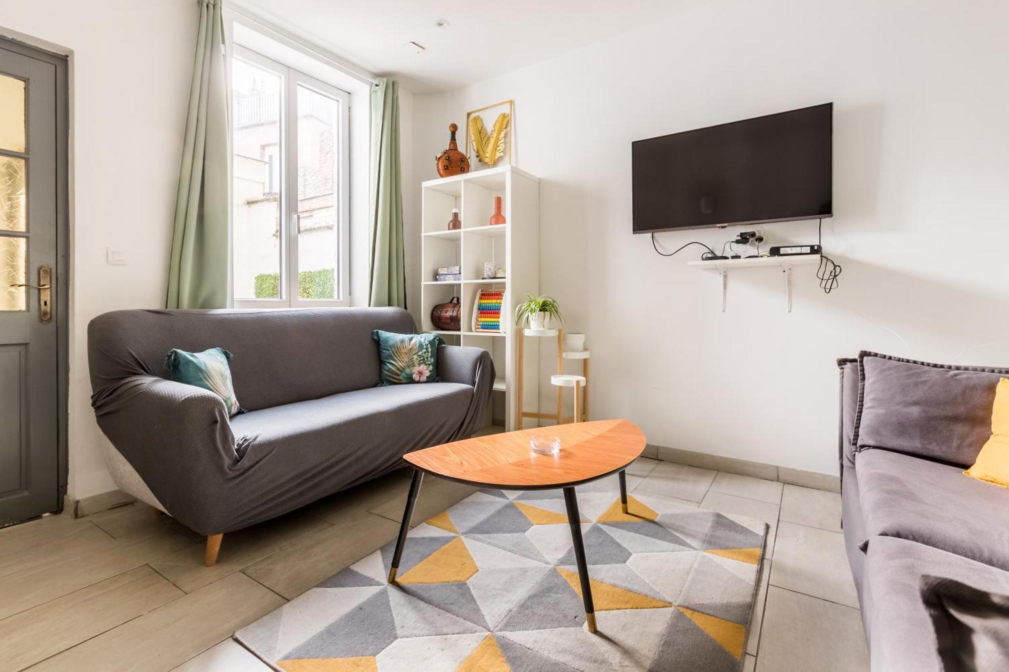 Grande Maison 12Personnes 4Ch-2Sdb - Exterieur -Proche Lille Roubaix Luaran gambar